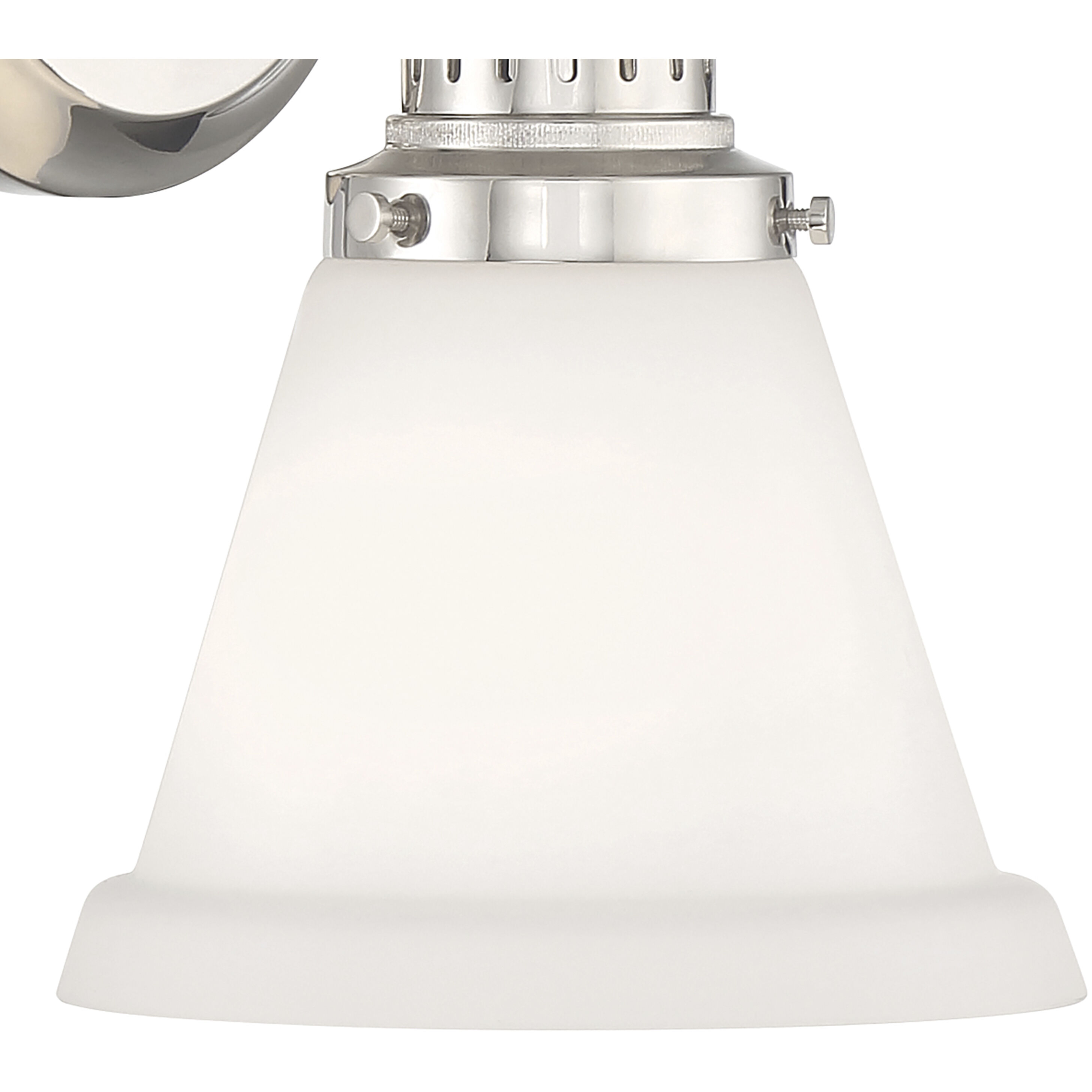 Alden Sconce Wall Light in Polished Nickel