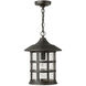 Freeport 1 Light 10 inch Oil Rubbed Bronze Outdoor Hanging Lantern