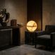 Onyx Globe 19 inch 40.00 watt Natural Table Lamp Portable Light, Large