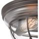 Manhattan Boutique 2 Light 13 inch Oil Rubbed Bronze Flush Mount Ceiling Light