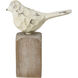 Higgins Natural with Aged Cream Bird, Set of 3