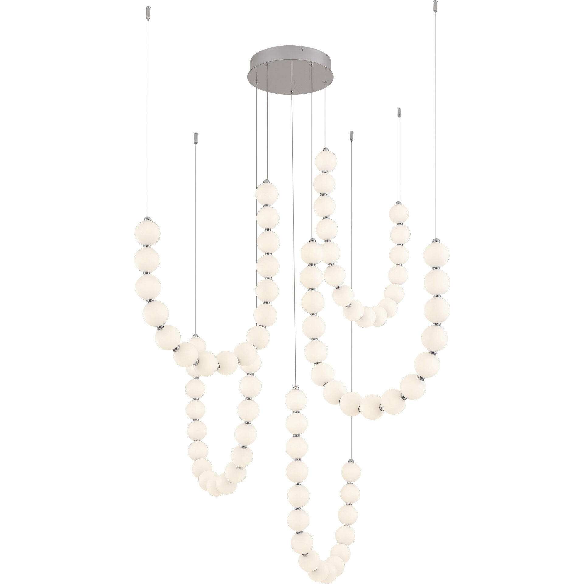 Akoya 12.63 inch Chrome Chandelier Ceiling Light