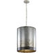 Cannery 3 Light 16 inch Ombre Galvanized Pendant Ceiling Light