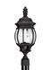 Wynfield 2 Light 23 inch Black Outdoor Post Lantern