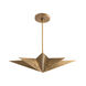 Rex 4 Light 19 inch Antique Brass Pendant Ceiling Light