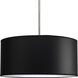 Markor 22 inch Black Parchment Pendant Ceiling Light