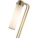 Wynwood 22.25 inch 60.00 watt Vintage Brass/Glossy Opal Table Lamp Portable Light