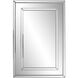 Del Noble 40 X 28 inch Clear Mirror