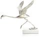 Flamingo in Flight II 24 X 15 inch Sculpture