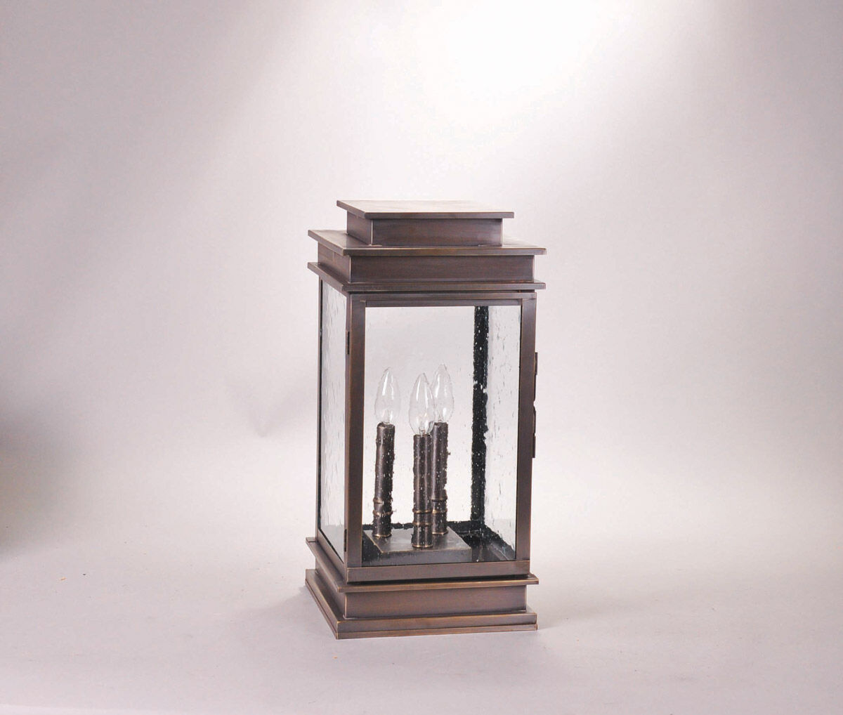 Empire 3 Light 9.25 inch Post Light & Accessory