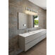 Fontaine 5 Light 44 inch Polished Nickel Vanity Wall Light