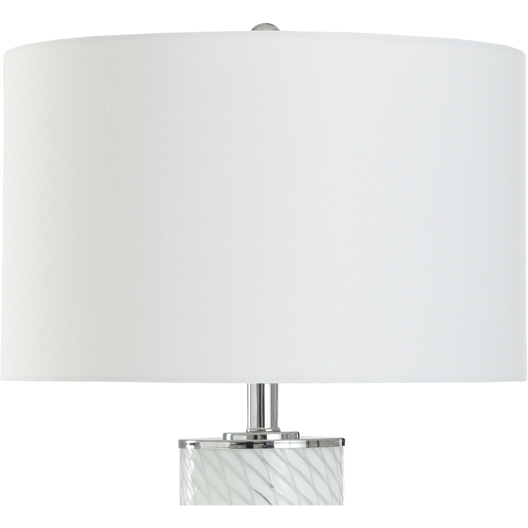 Vidrio 29.75 inch 150 watt Polished Chrome Table Lamp Portable Light