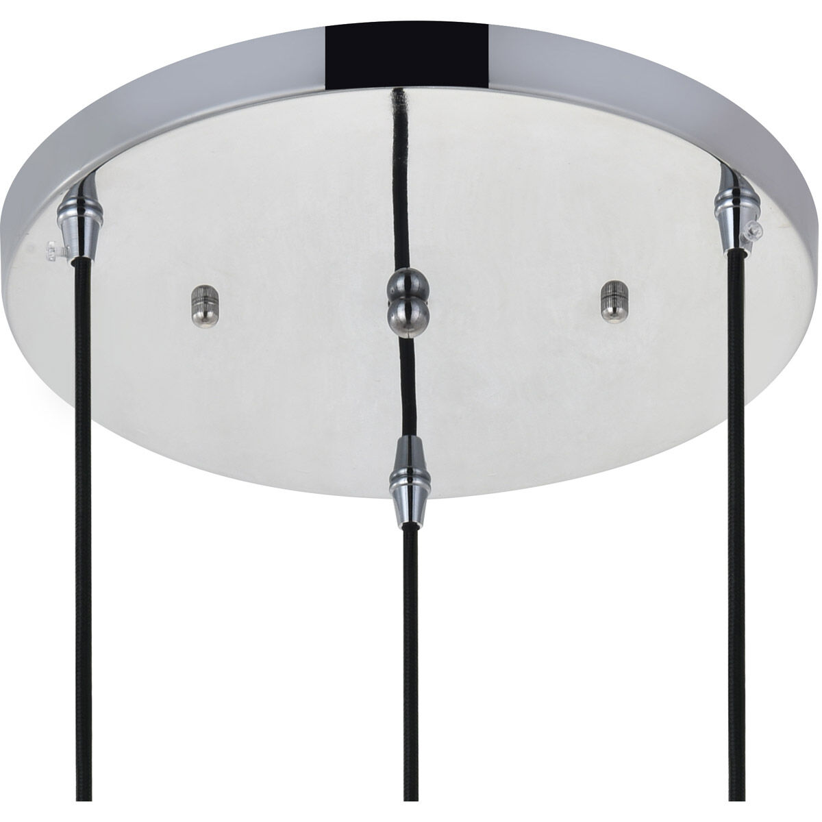 Waltz 3 Light 19 inch Chrome Pendant Ceiling Light