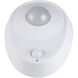 Jeremiah LED 6 inch White Small Space Lighting Ceiling Light, Motion Sensor