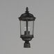 Dover DC 3 Light 21 inch Bronze Outdoor Pole/Post Lantern