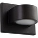 Eris 2 Light 5 inch Oiled Bronze Outdoor Wall Sconce
