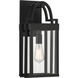 Monroe 1 Light 19 inch Matte Black Outdoor Wall Lantern