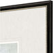 A Glimpse Outside Blue and Green and Pink and White Framed Art
