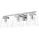 Merrick 3 Light 23 inch Chrome Bath Sconce Wall Light
