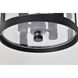 Broadstone 2 Light 8.63 inch Matte Black Outdoor Hanging Light