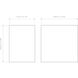 Parma LED 2.76 inch Plaster ADA Interior Wall Light
