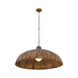 Zinnia 1 Light 36 inch Antique Brass Pendant Ceiling Light