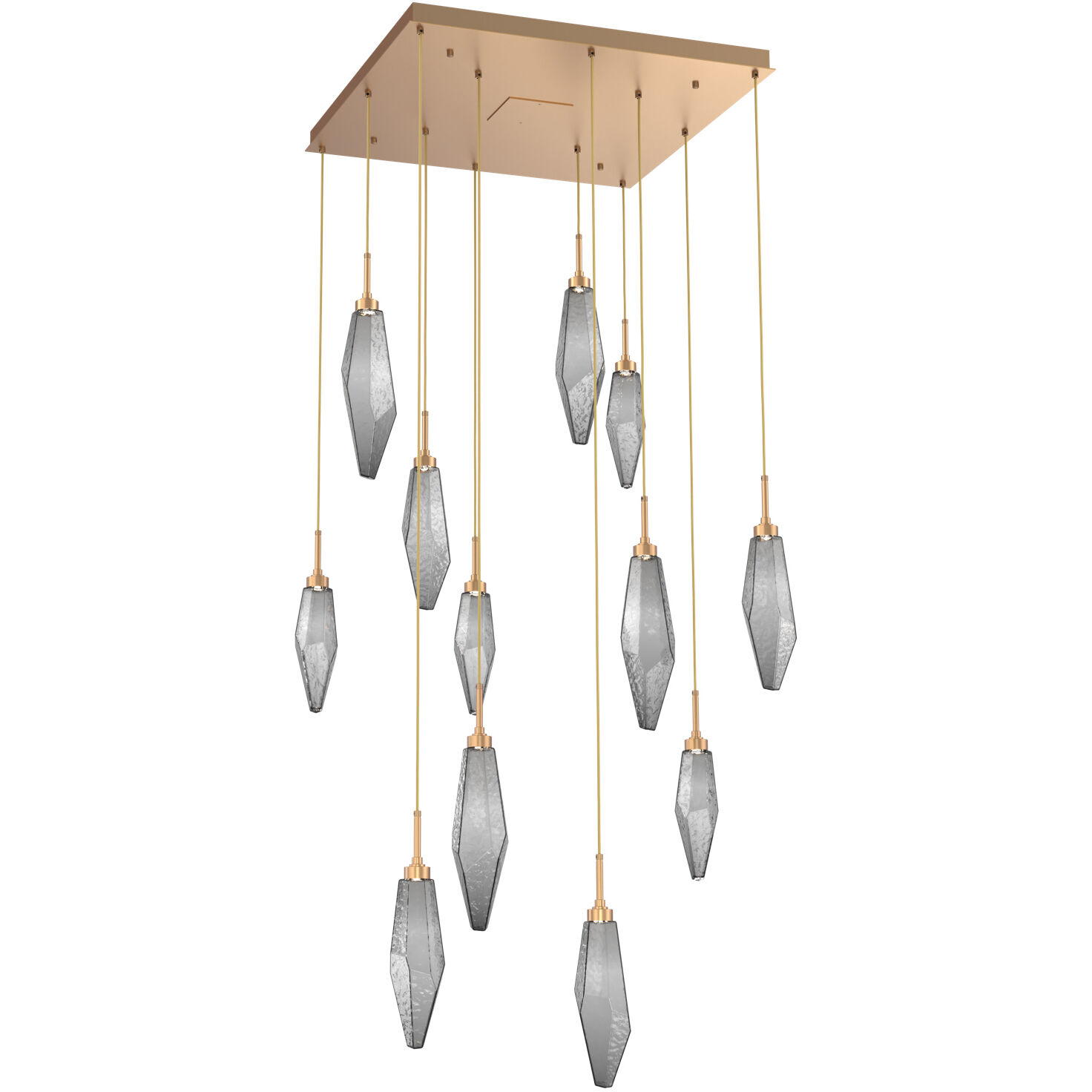 Rock Crystal 12 Light Chandelier