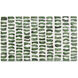 Emerald 6 inch Green and White Boxes, Set of 2
