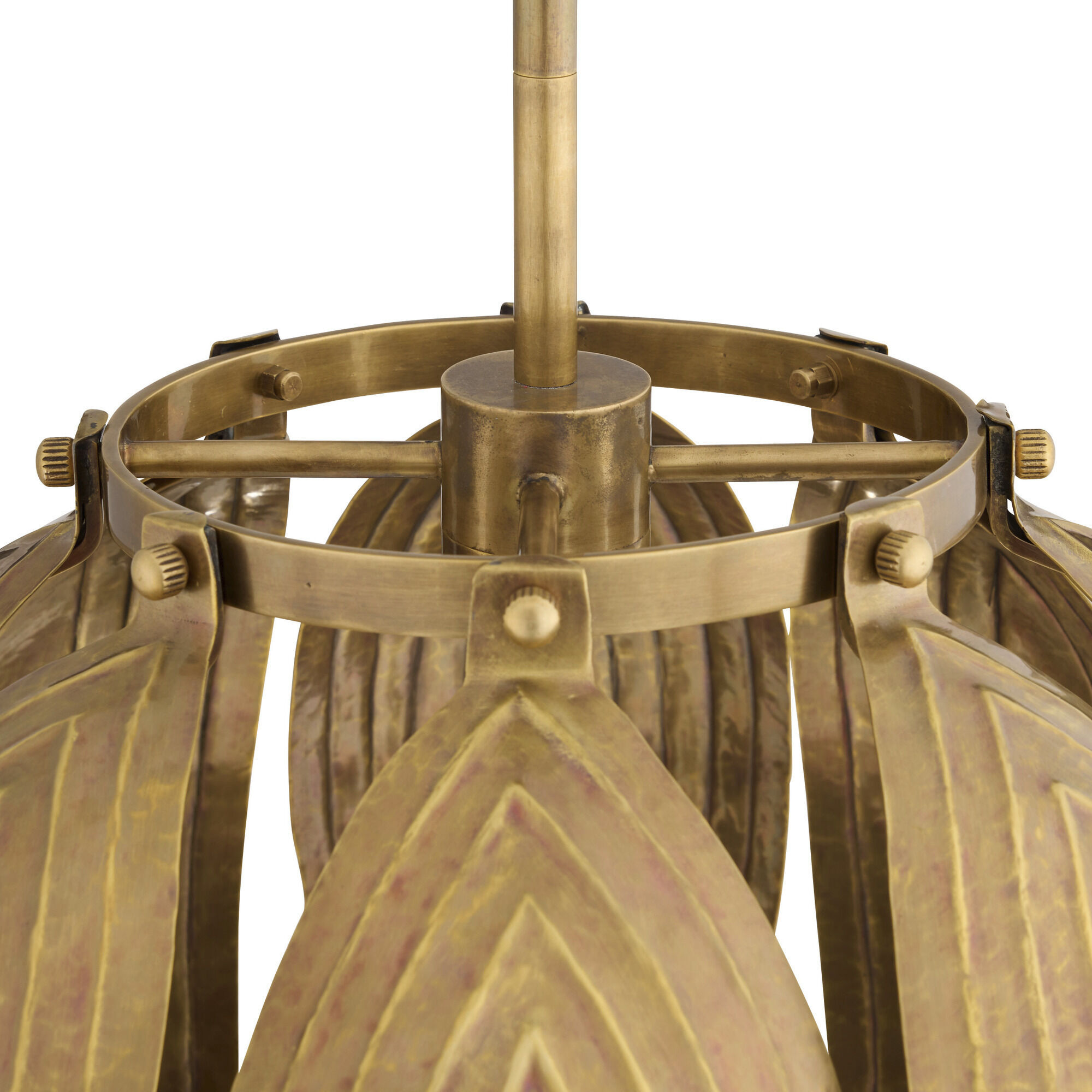 Judith 1 Light 20 inch Vintage Brass Pendant Ceiling Light