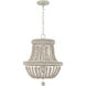 Handley 3 Light 15.75 inch Sand Dollar Chandelier Ceiling Light