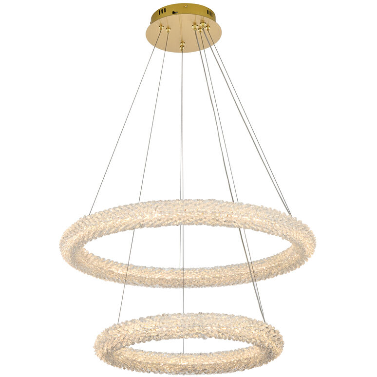 Bowen 2 Light 28.00 inch Chandelier