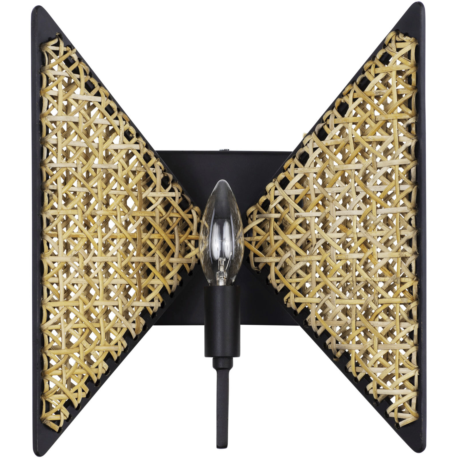 Machina 1 Light 10.75 inch Matte Black with Sulihiya Wall Sconce Wall Light, Smithsonian Collaboration