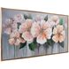French Blush 73.75 X 41.75 inch Hand Painted Canvas