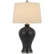 Megara 27 inch 100 watt Marble Table Lamp Portable Light, Pair