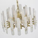 AERIN Bonnington 12 Light 24.25 inch Hand-Rubbed Antique Brass Chandelier Ceiling Light in Alabaster