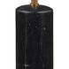 Martini 68 inch 9 watt Black/Brushed Brass Floor Lamp Portable Light