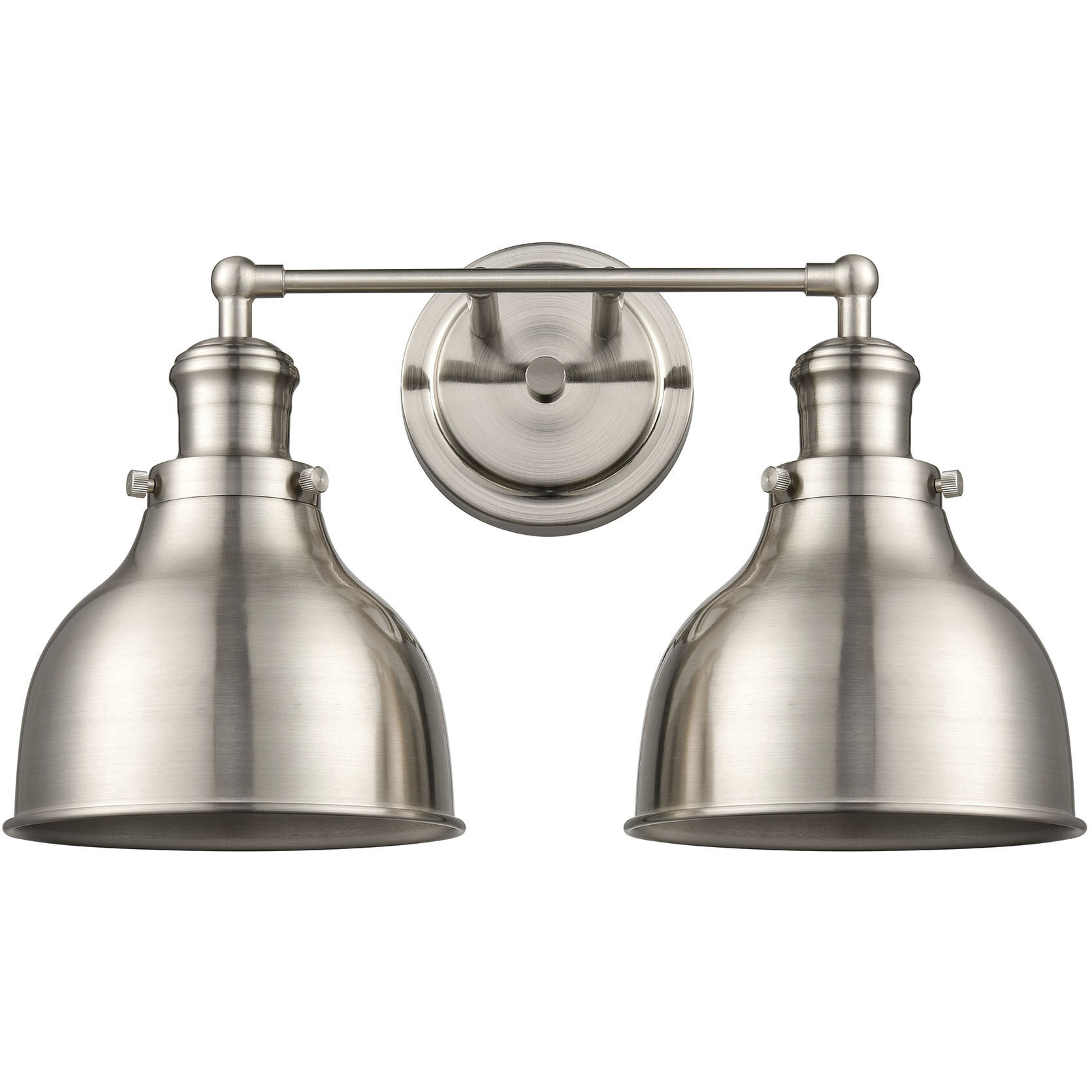 Haralson Vanity Light Wall Light in Satin Nickel