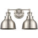 Haralson Vanity Light Wall Light in Satin Nickel