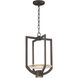 Quarry LED 12 inch Dark Bronze Mini Pendant Ceiling Light