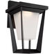 Waterbury LED 9.06 inch Black Outdoor Wall Light, Coach Light
