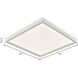 Titan Integrated LED White Down Light