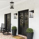 Walton 4 Light 12 inch Black Outdoor Hanging Lantern