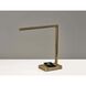 Aidan 16 inch 6.00 watt Antique Brass Wireless Charging Desk Lamp Portable Light, with AdessoCharge 