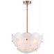 Tallulah 6 Light 24 inch Lacquered Gold Pendant Ceiling Light, Converts to Semi Flush
