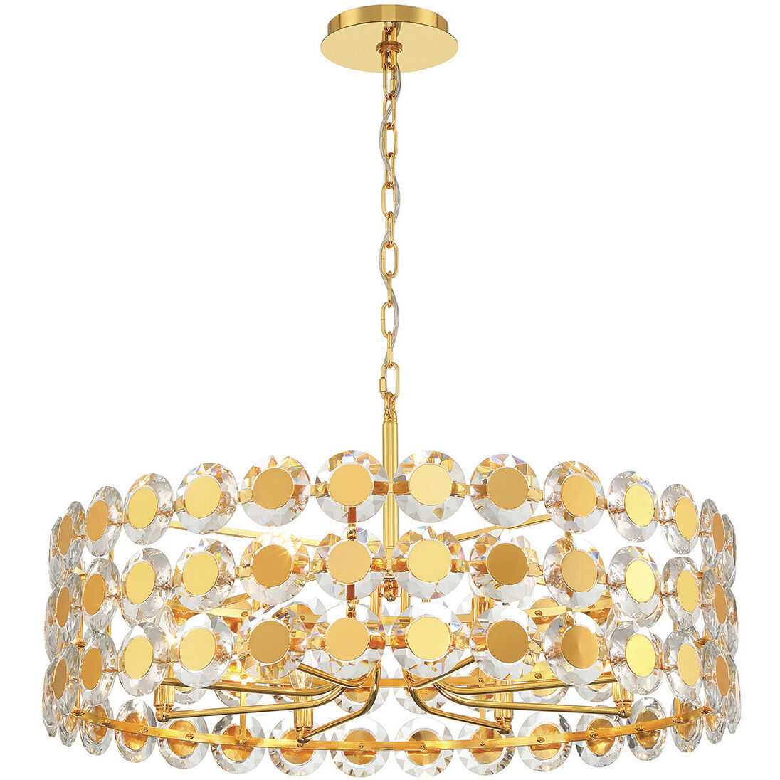 Perrene 8 Light 31.50 inch Chandelier