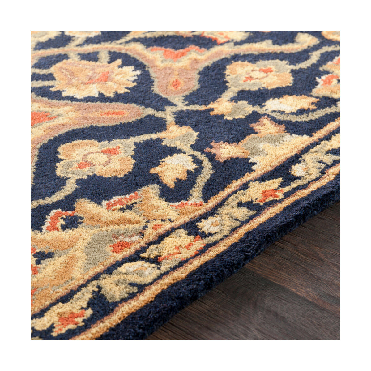 Middleton 72 X 72 inch Navy Indoor Area Rug, Round