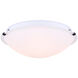 Canarm 16 inch Black Flush Mount Ceiling Light