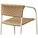 Zola GE Natural Outdoor Dining Chair, Set of 2