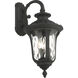 Oxford 3 Light 23 inch Textured Black Outdoor Wall Lantern