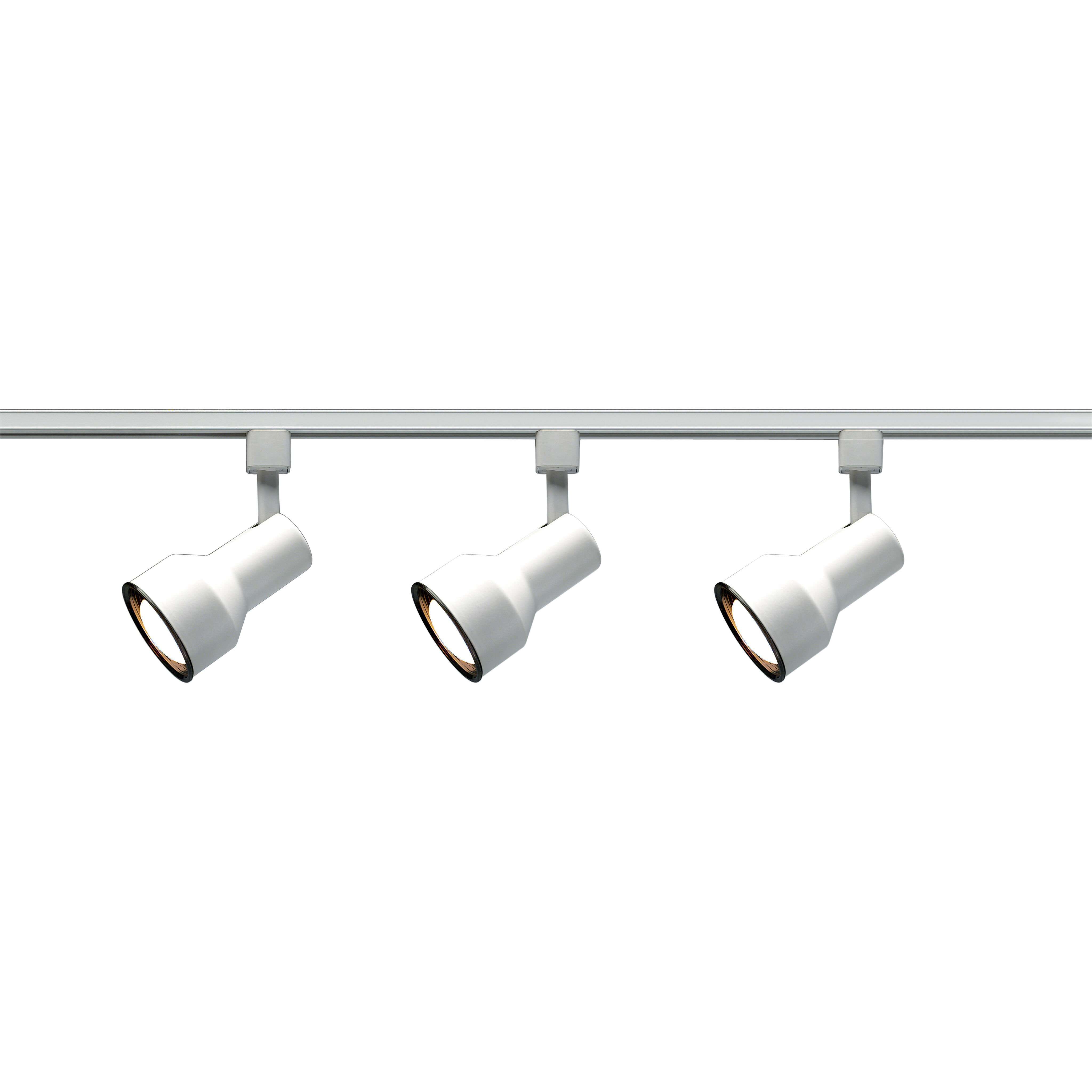 Brentwood 3 Light 120V White Track Lighting Ceiling Light